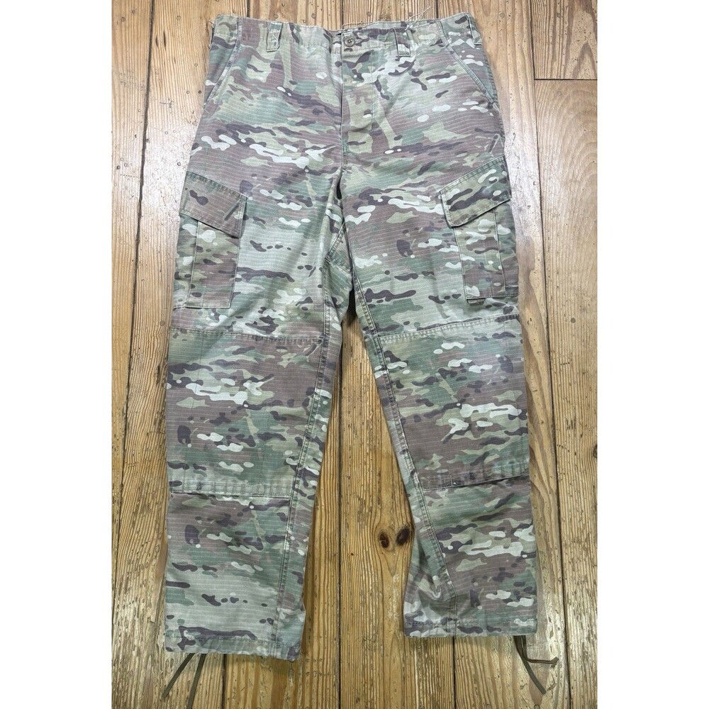 US Army ACU OCP Multicam Ripstop Combat Trousers Large Regular Pants Military